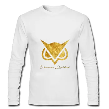 

Men's Football Shirt Off White Gym Couture Hip Hop 100% Cotton Print Tee Shirt Golden Owl Long sleeve T-shirt Lil Peep
