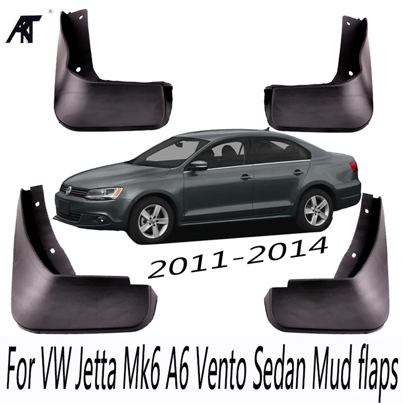 Mud Flaps Splash Guards Fender Mudguard For VW Volkswagen Jetta Mk6 2011-2014