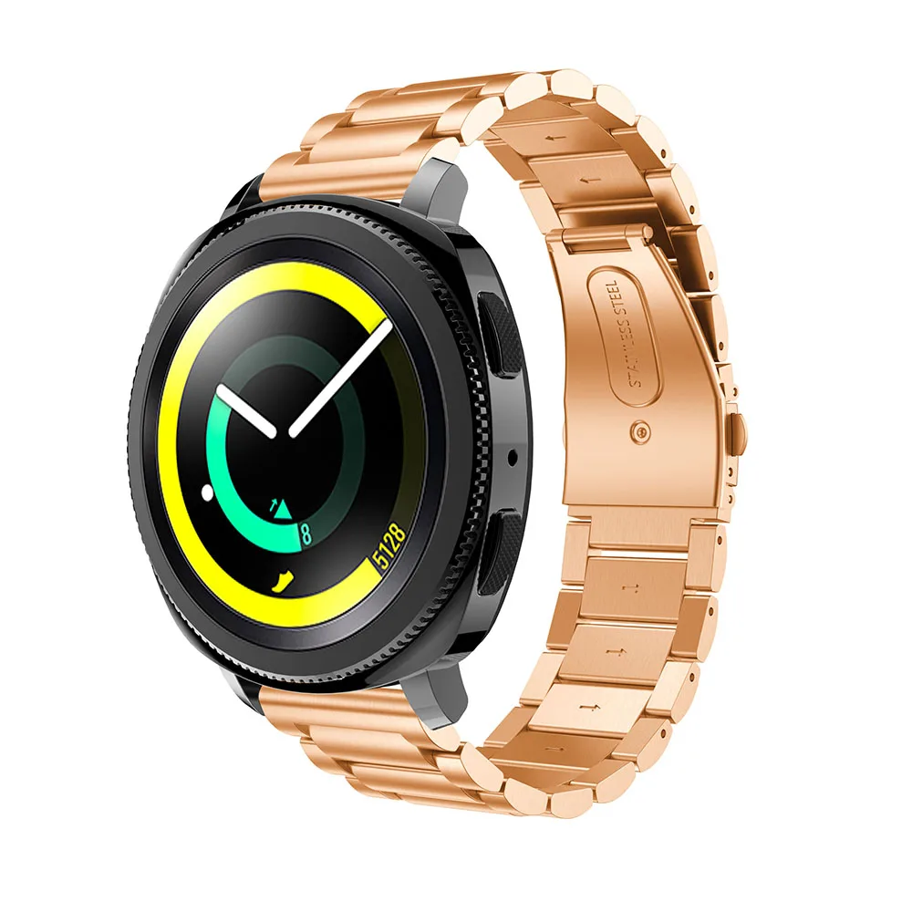 Металлический браслет для samsung gear спортивные Смарт-часы аксессуары ремешок Замена для samsung Galaxy 42 мм часы браслет