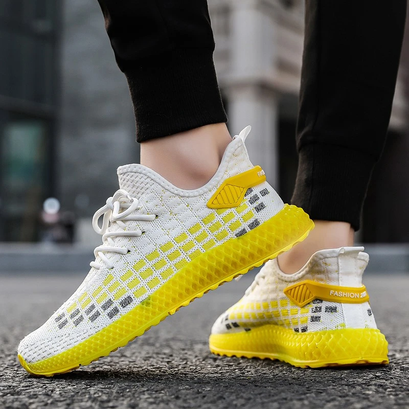 colorful tennis shoes