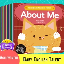 

35 Book/Sets15CMx15CM Kids Color English Picture Parent-Child Educational Book Gift for Children Baby Learn Reading Story Books