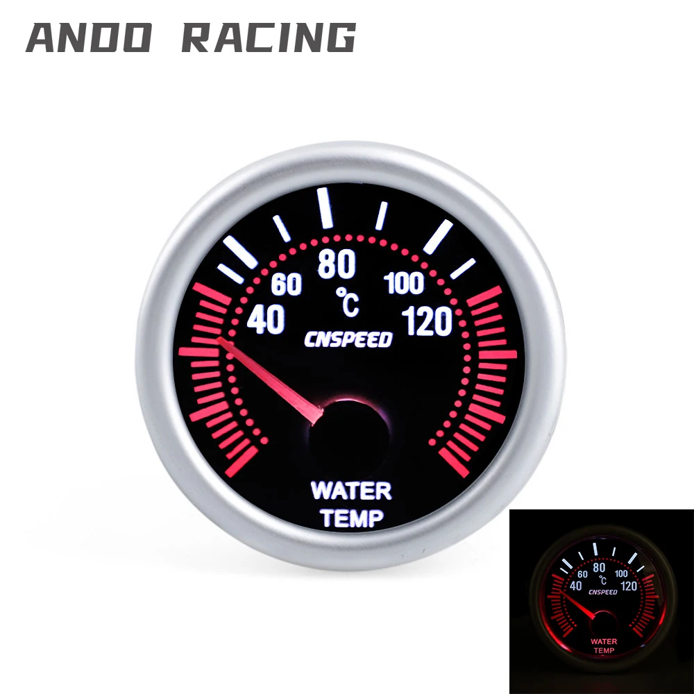 WXQ-XQ Universal 2 Digital Water Temp Temperature Gauge Meter 40-120 for Boat Car Yacht 12V 24V with Backlight for Car Truck Boat