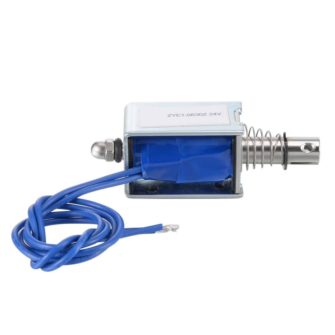 Uxcell ZYE1(тау)-0630Z DC 24V толкающий Электромагнит с открытой рамкой