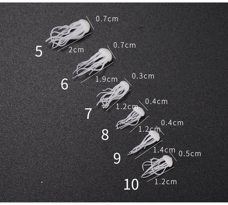 1 шт. 3D Мини Медузы силиконовая формовочная Смола формы кристалл падение гель силиконовые формы инструмент формы УФ эпоксидная смола декоративные ремесло