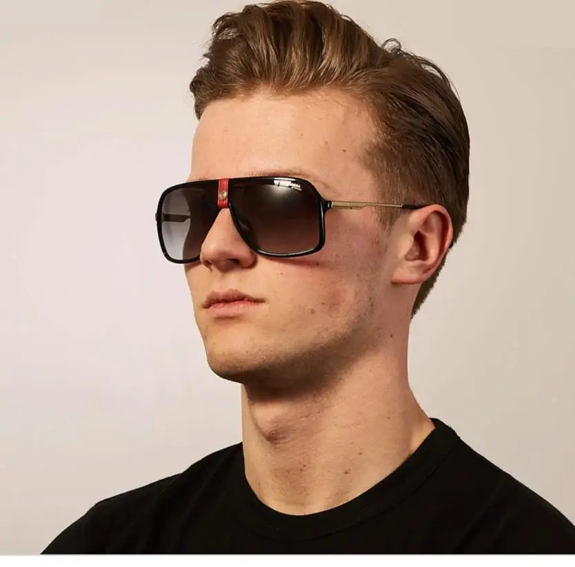 

TEENYOU 2020 Fashion Aviation Sunglasses Women Men Driving Eyewear Black Frame Male Female Leather Sun Glasses UV400