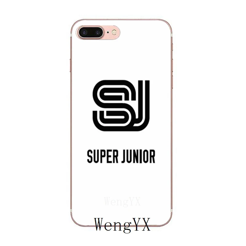 Super junior Логотип для samsung Galaxy A70 A60 A50 A40 A30 A10 A9s A8 A6s J4 J6 Prime Plus крышка чехол - Цвет: junior-logo-new-C-09