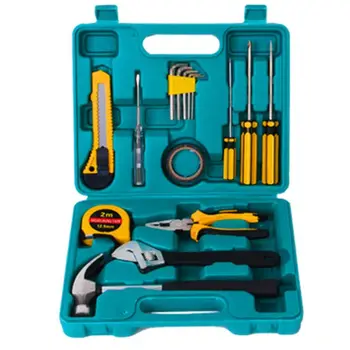 

16 Pcs Car Manual Combination Repair Tool Set Sleeve Wrench Set Durable Long Life Hard Metal Multifunction Auto Accessories