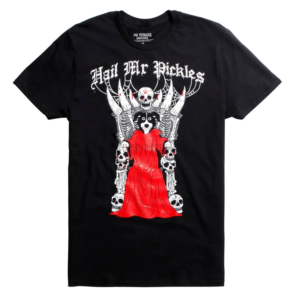 Authentic MR. PICKLES Hail Mr. Pickles Animated Series T-Shirt S-3XL NEW |