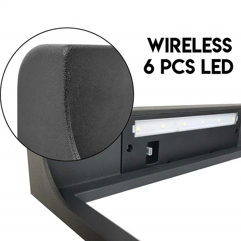 House Number Door Plate Solar Light LED Address Sign Wall Light Waterproof Outdoor Garden Home Hotel Door Decor Wall Lamp (4)