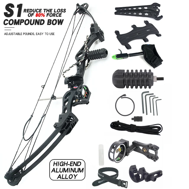 US $186.56 Compound Shooting Archery Outdoor Sport Hunting Practice Hunting Power Arch