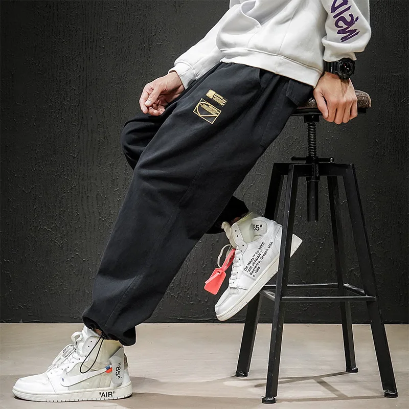 

2020 Spring Main Push Japanese-style Macheda Large Size Simple Beam Leg Casual Pants M-5x Hk1974