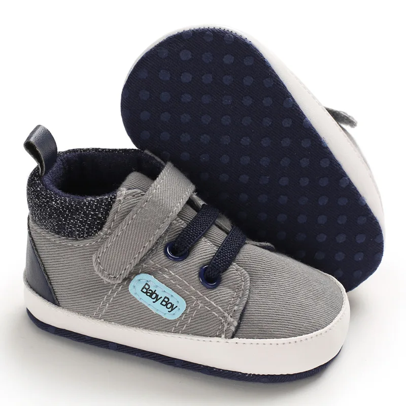 E& Bainel/обувь для мальчика, классические парусиновые спортивные сникерсы на мягкой подошве, противоскользящая обувь для новорожденных мальчиков, мягкая детская обувь для первых шагов