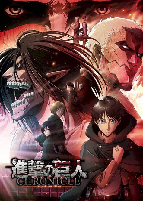 Promotional Poster 2020 Japanese Anime Attack on Titan:Chronicle