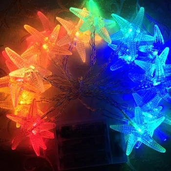 

2M 20LED Lighting Strings Starfish String lights Wedding Christmas Party Wedding Decoration