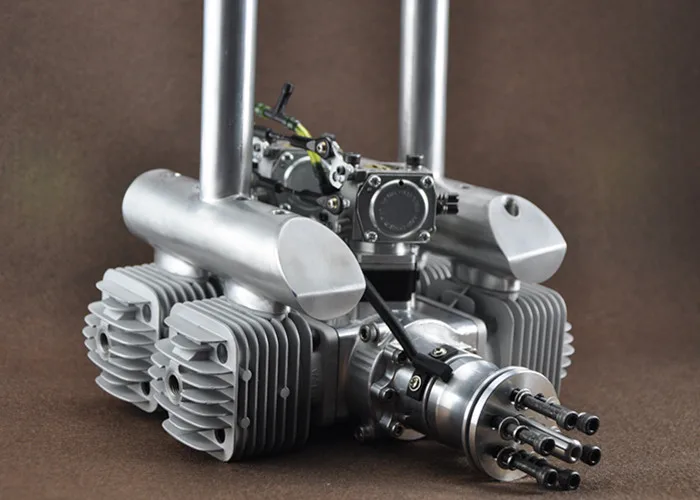 DLA128 128C четырехцилиндровый бензиновый двигатель для RC самолета