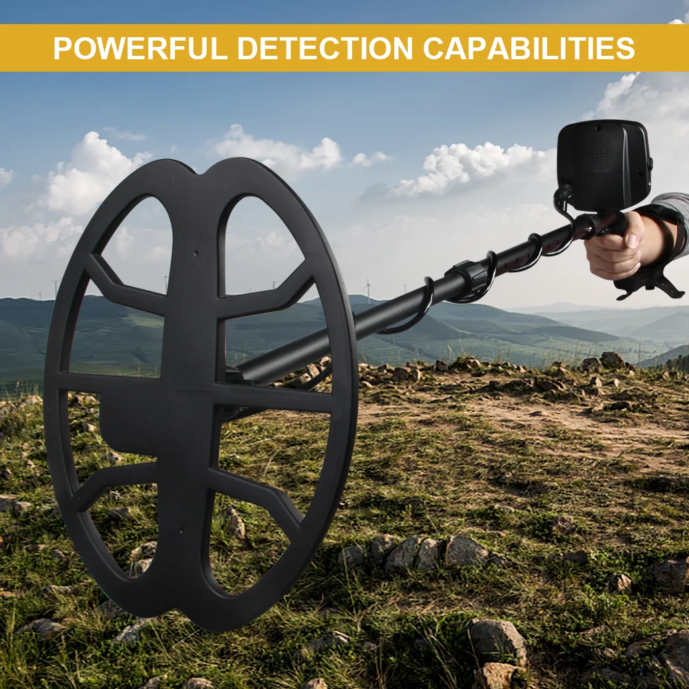 Depth Waterproof Metal Detector Underground 2m Gold Detector Digital display Pinpointing With backlight High frequency 19