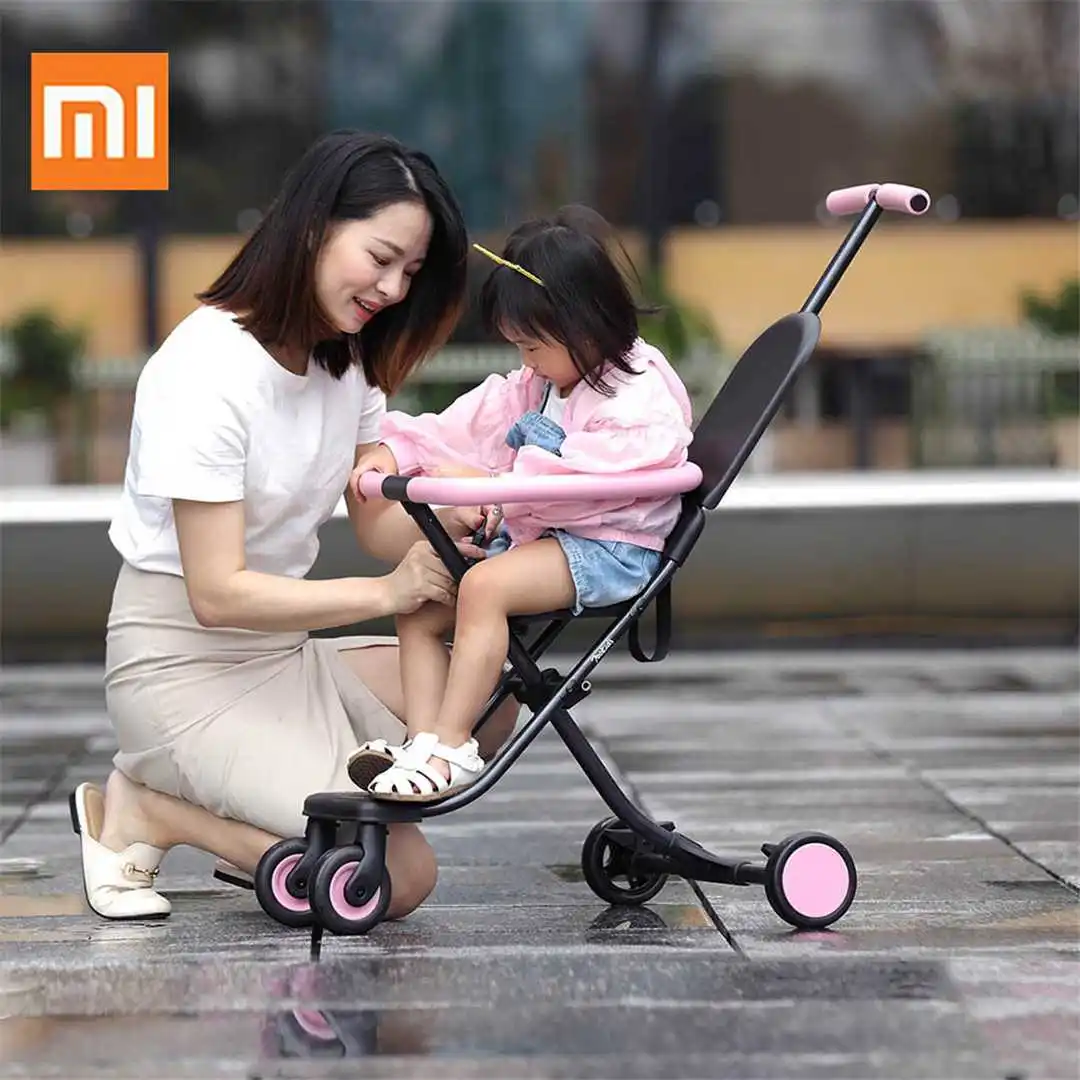

2.9KG Portable Folding Aluminum Alloy Troller Pram Children Lightweight Cart Chair Baby Four Wheels Stroller
