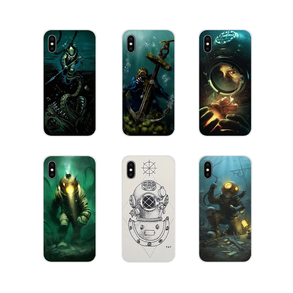 Чехол из ТПУ для шлема подводного плавания Huawei G7 G8 P7 P8 P9 P10 P20 P30 Lite Mini Pro P Smart Plus 2017 2018