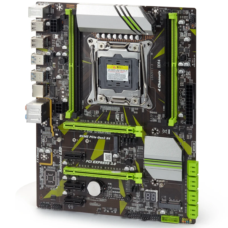 Купить Atermiter X99 LGA2011-V3 Профессиональный 4 канальный DDR4 ...