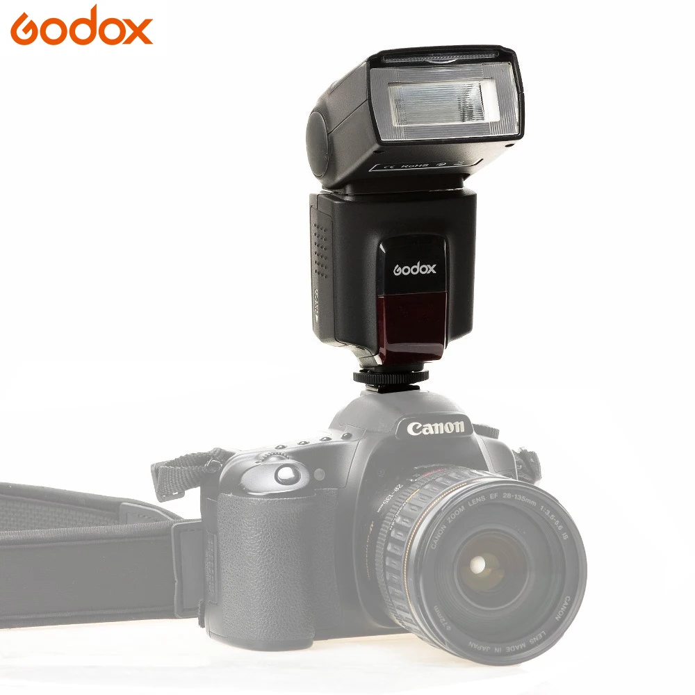 GODOX TT520II GN33 Вспышка Speedlite+ передатчик для Canon EOS 1300D 800D 750D 760D 700D 650D 100D 80D 77D 60Da 5Ds флэш-памяти