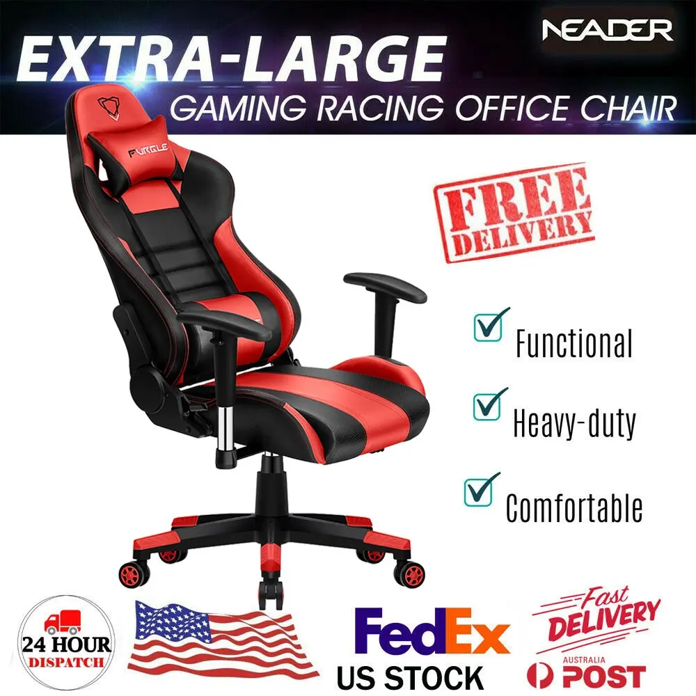  Furgle High Quality Gaming Armchair Modern Chair with Leather Gaming Chair Home WCG Game Reclining 