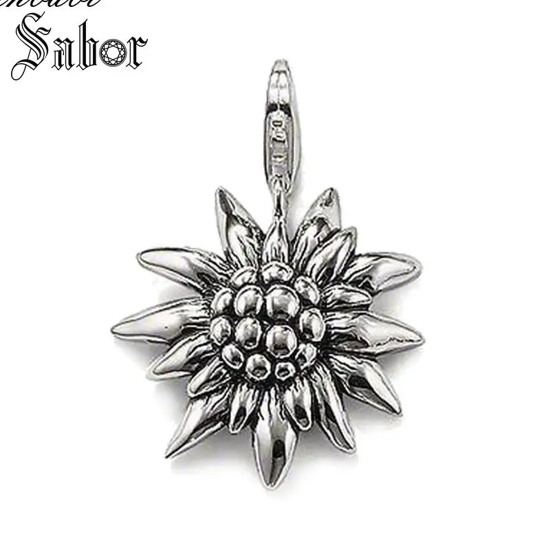 Подвеска Edelweiss серебряного цвета для женщин цепочки ключей акция подвеска в