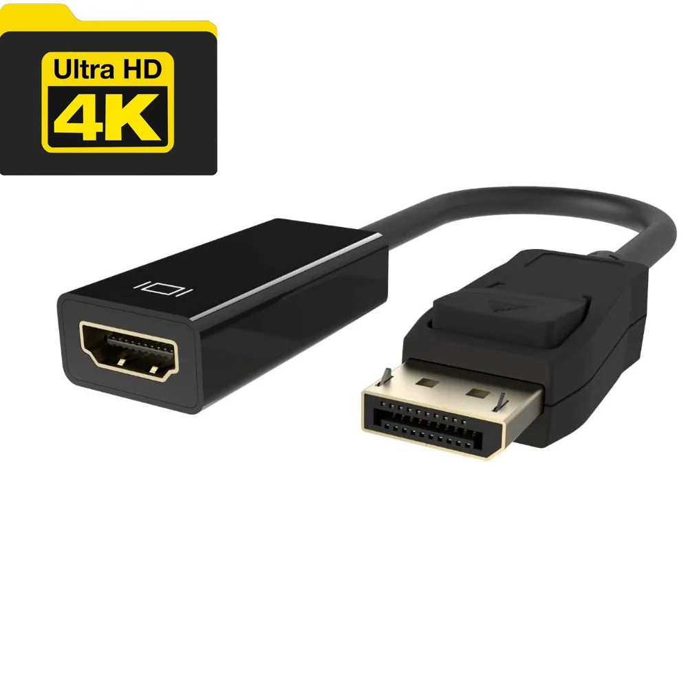 Переходник с порта дисплея на HDMI 4K VGA DVI Mini DP|Кабели VGA| |