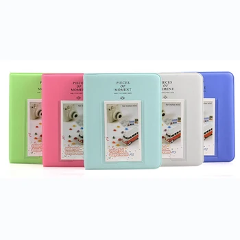 

64 Pockets 3 Inch Mini Film Photo Album Book For Fujifilm Instax Mini LiPlay 11 9 8 7s 70 90 Instant Camera Name Card Holder