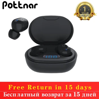 

Pottnar N4 TWS Earbuds Bluetooth5.0 Earphone Bass Stereo Wireless Cancellation With Mic Handsfree Earbuds AI Control for Phone