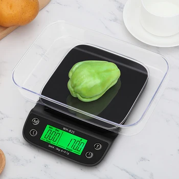 

3kg/0.1g LCD Digital Scale for Coffee Food Diet Powder Medicine Scale Postal Kitchen Electronic Scale Balance Weight g oz lb