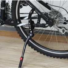 Регулируемый фиксатор для ног для горного велосипеда, стойка для парковки, велосипедная стойка, боковая часть, алюминиевый сплав, поддержка задней части, красная точка, бюстгальтер для ног