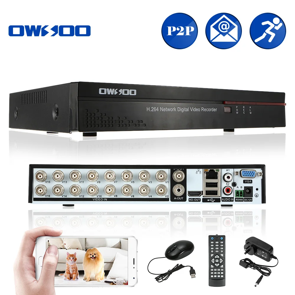 8CH 5 in 1 1080N DVR XMeye CCTV Digital Video Recorder With Wifi 3G Cloud P2P H.264 For AHD Camera IP Home Security | Безопасность и