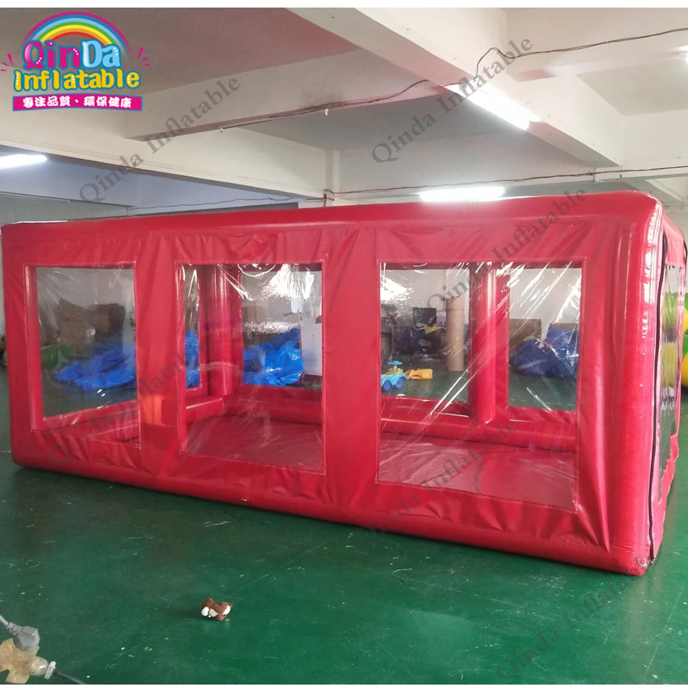 inflatable red car tent25