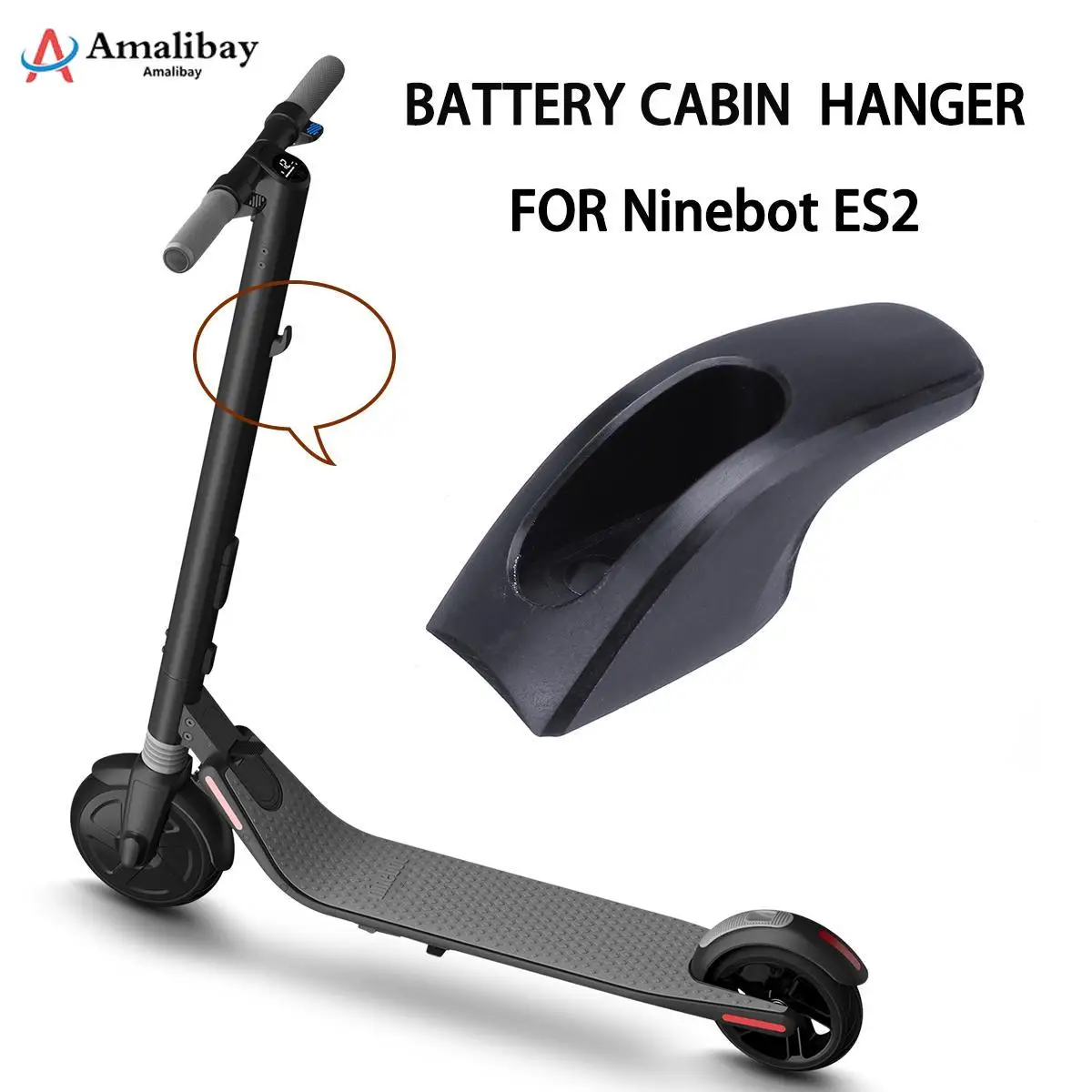 

Electric Scooter Front Hook Hanger Helmet Bags Claw Skateboard Kid Scooter Handle Bag Part For Ninebot ES1 ES2 ES3 ES4 Scooter