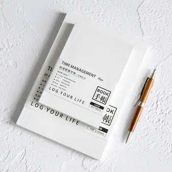 

Fromthenon Undated Diary Weekly Monthly Planner Notebook Refil Grid Diary Journal Daily A5A6 School Supplies Stationery Store