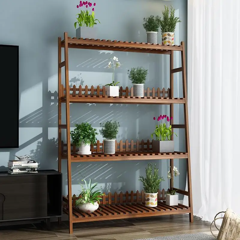 Para Living Room Soporte Plantas Interior Suporte Flores Stojaki Balcony Shelf Outdoor Flower Stojak Na Kwiaty Plant Stand