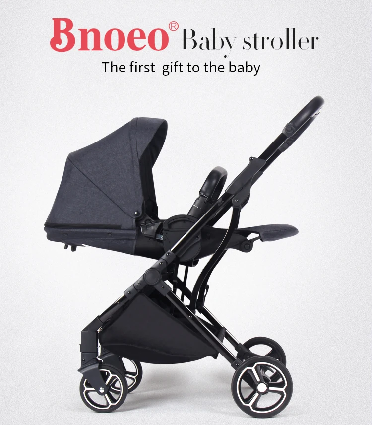 2019 Popular bnoeo Stroller Baby with 300D Oxford fabric Material baby cart