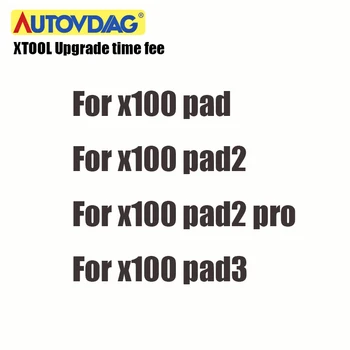 

XTOOL Upgrade Fee Update Fee For X100 PAD / X100 PAD2 / X100 PAD2 PRO / X100 PAD3 For 1 Year Free Change Language Online Sending