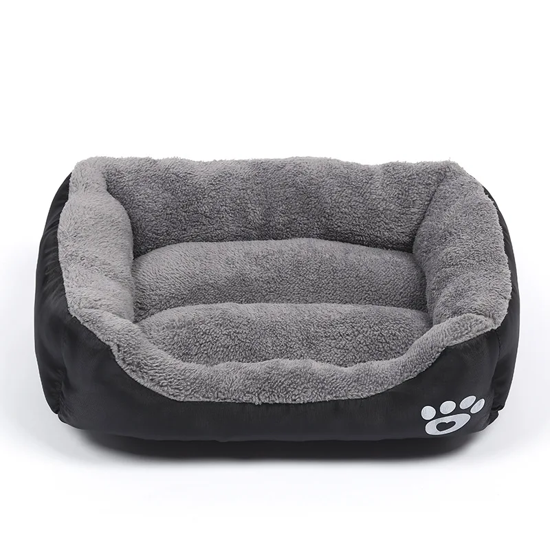 WHPC S-XXXL Pet Bed&Sofa Bed For Small Large Dog Soft Fleece Warm Bed Cozy Dog House Nest Waterproof Dog Basket House Mat Kennel WHPC S-XXXL Pet Bed&Sofa Bed For Small Large Dog Soft Fleece Warm Bed Cozy Dog House Nest Waterproof Dog Basket House Mat Kennel