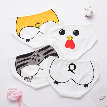 

Wavavio 2019 New Cute Women Animal Pig Pattern Panties Underwear Breathable Comfortable Cartoon Print Girl Briefs knickers