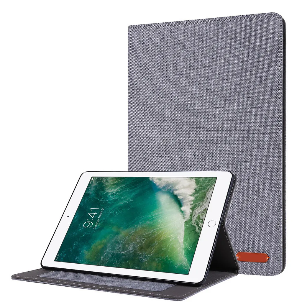 1 x чехол для iPad 10,2 дюймов, тонкий чехол-подставка, чехол для планшета с функцией автоматического сна/бодрствования, складная передняя крышка с кронштейном