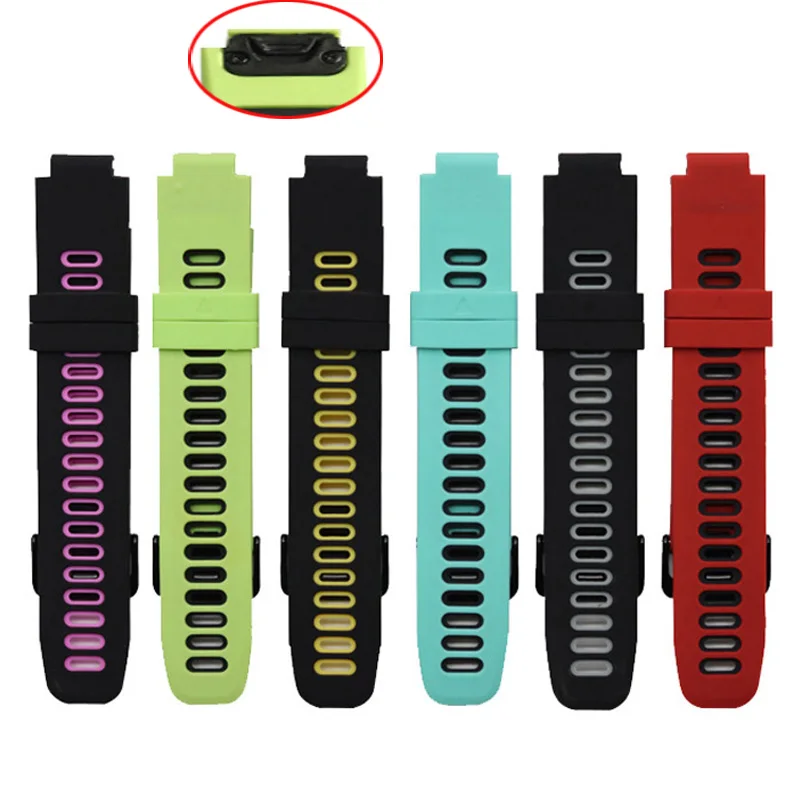 

For Garmin Forerunner 235 Band Silicone Quick easy fit Strap For Garmin Forerunner 220/230/235/620/630/735XT/235Lite Bracelet