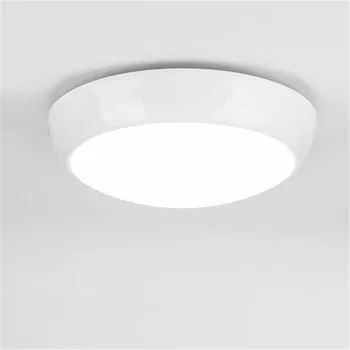 

LED Waterproof Ceiling Lamp 18W Sound And Light Control Infrared Human Body Induction Emergency IP65 Bathroom Ceiling Lamp #