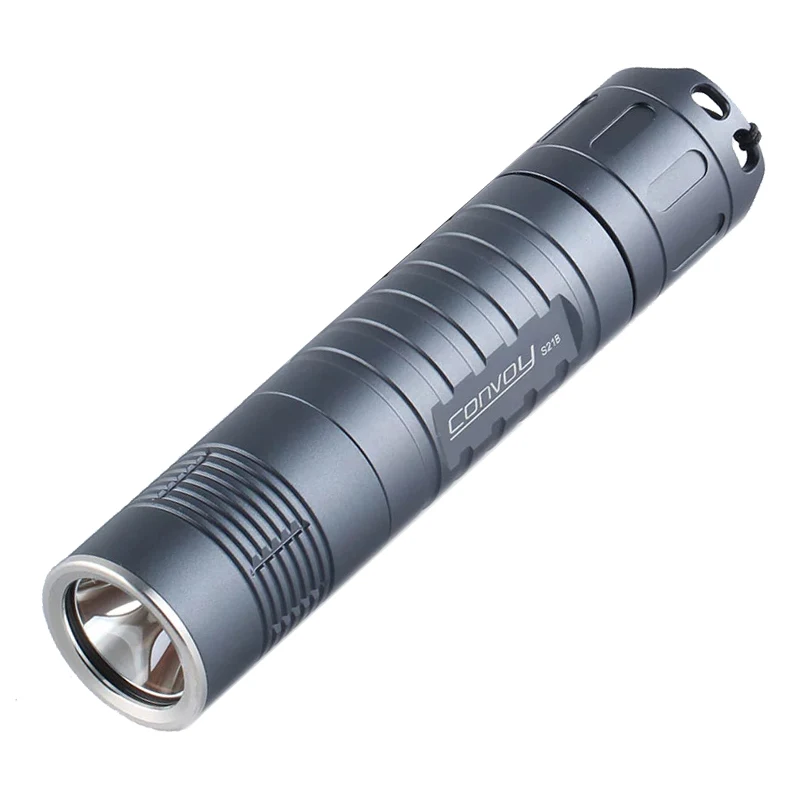 Convoy S21B KP CSLPM1.F1 녹색 조명 손전등 토치, Linterna Led 랜턴 21700 Latarka 작업 조명, 사냥 캠핑 램프
