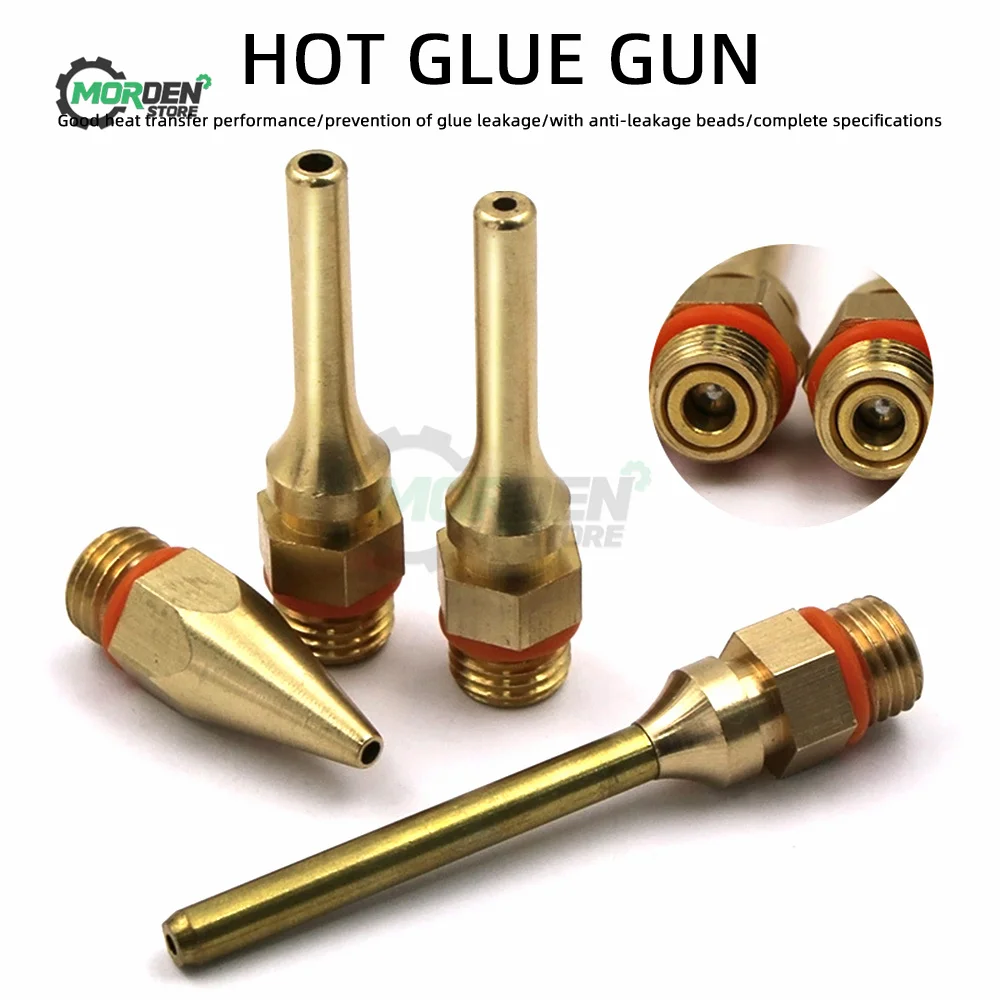 Pure Copper Hot Melt Glue Gun Nozzle 2.0x70mm 3.0x50mm 2.0x50mm Diameter Glue Gun Nozzle Tool Accessories for Welding Tools hot melt glue gun hot glue gun hot melt glue gun nozzle