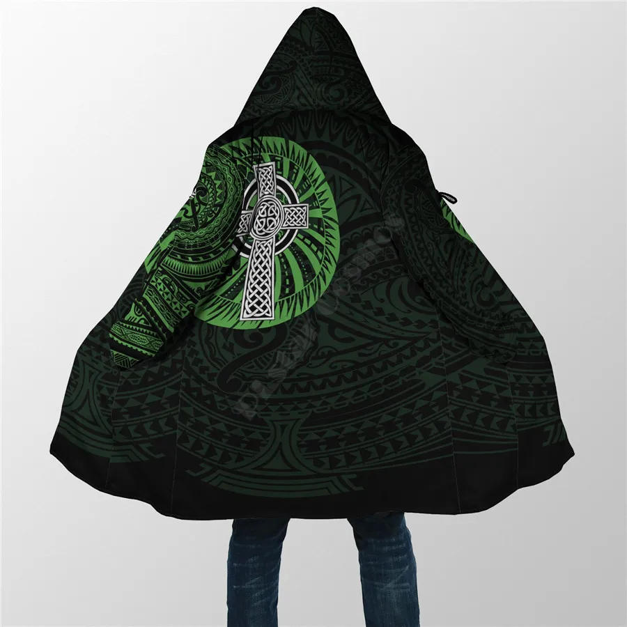 Common Coqu Puerto Rico Cloak 3D All Over Printed Hoodie Cloak for Men Women Winter Fleece Wind Breaker Warm Hood Cloak
