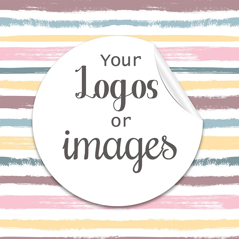 Baptism Stickers Customized Logos Wedding-Birthdays Personalize And