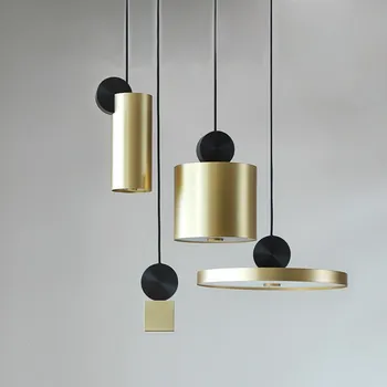 

nordic deco maison industrial lamp crystal Home Decoration E27 Light Fixture bedroom restaurant luminaire