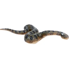 Горячая имитация Анаконда амфибия змея модель игрушки ребенок диких животных змея игрушка