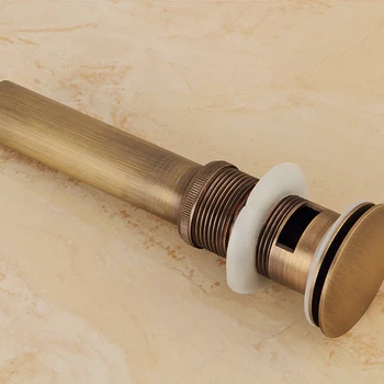 

Bathroom Vessel Up Sink Drain Strainer Flip Top Stopper For Lavatory Basin Antique Available For Clog Preventing